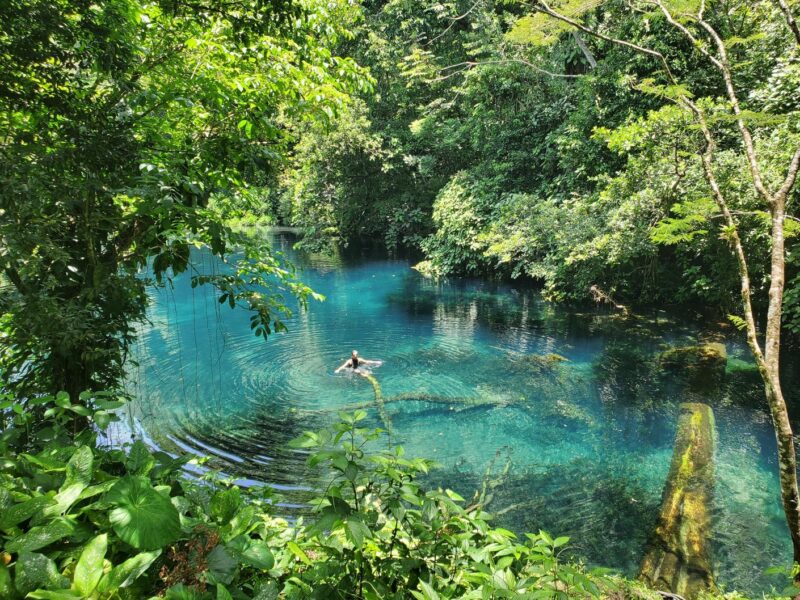 Snorkel en Laguna azul