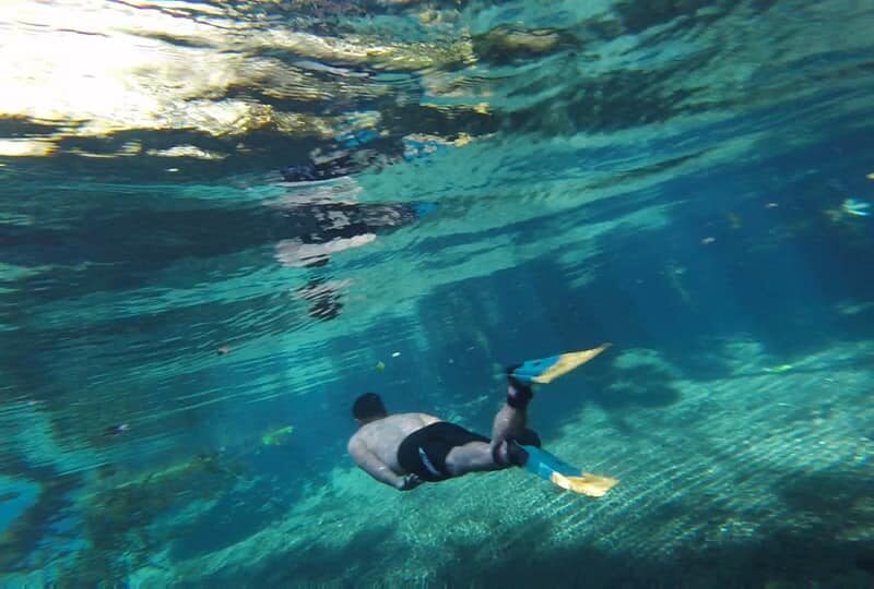 Snorkel en Laguna azul