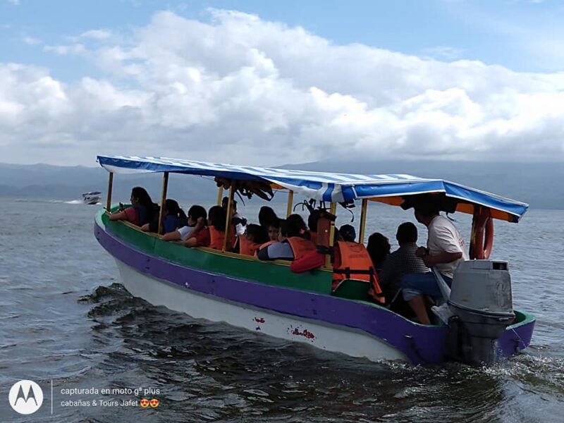 Paseo en lancha en la laguna de Catemaco