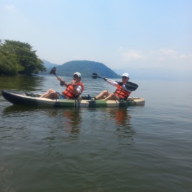 Tour en kayak en el lago de Catemaco