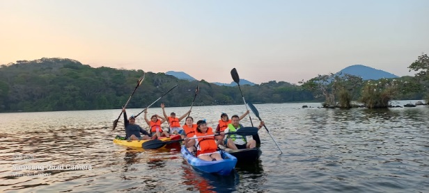 Tour en kayak en el lago de Catemaco
